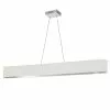 Dainolite Aubrey Modern/Contemporary Linear White And Silver 51-in LED Pendant Light -Dainolite Sales 330845182 MainImage 001