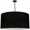 Dainolite Braxton Transitional Black 32-in Pendant Light