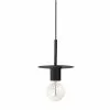 Dainolite Roswell Transitional Matte Black 8-in Pendant Light -Dainolite Sales 330845206 MainImage 001