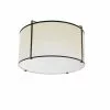 Dainolite 1-Pack Trapezoid 12-in Cream Modern/Contemporary Incandescent Flush Mount Light -Dainolite Sales 330845228 MainImage 001