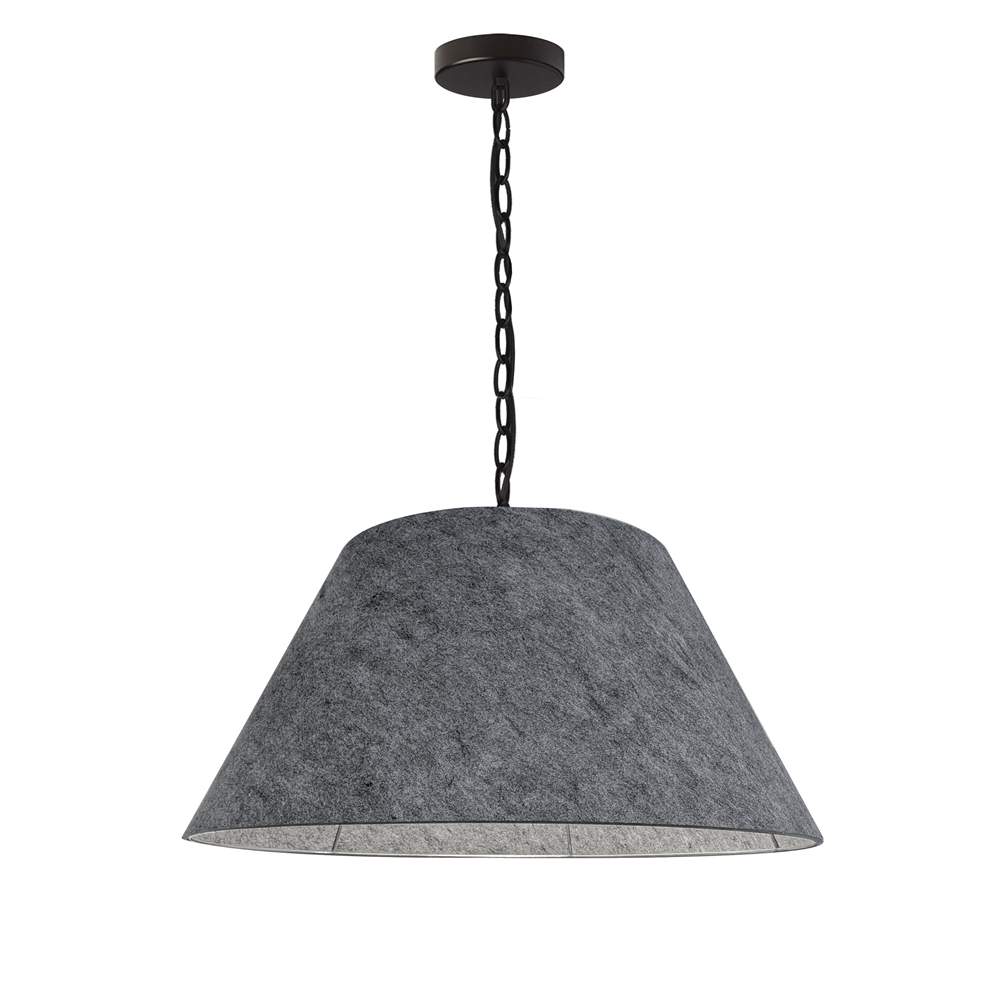 Dainolite Brynn Transitional Grey 15-in Pendant Light 3 Dainolite Brynn Transitional Grey 15-in Pendant Light
