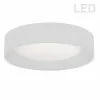 Dainolite 1-Pack 15-in White Modern/Contemporary Integrated LED Flush Mount Light -Dainolite Sales 330845305 MainImage 001