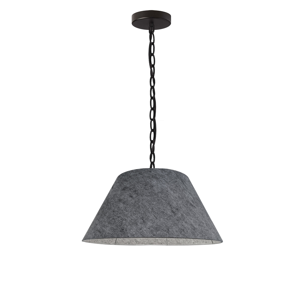 Dainolite Brynn Transitional Grey 14-in Pendant Light 3 Dainolite Brynn Transitional Grey 14-in Pendant Light
