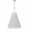 Dainolite Anaya Transitional Drum 20-in White Pendant Light -Dainolite Sales 330845312 MainImage 001