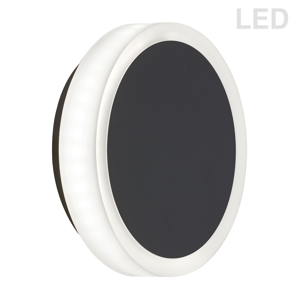 Dainolite 1.5-in W Topaz 1-Light Matte Black Modern LED Wall Sconce 3 Dainolite 1.5-in W Topaz 1-Light Matte Black Modern LED Wall Sconce