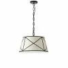 Dainolite Parker 14-in Cream 1-Light Transitional Pendant Light -Dainolite Sales 331051798 MainImage 001