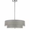 Dainolite Everly 20-in Polished Chrome 4-Light Transitional Pendant Light 1 Dainolite Everly 20-in Polished Chrome 4-Light Transitional Pendant Light -Dainolite Sales 331051823 MainImage 001
