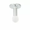Dainolite Adams 4.75-in Polished Chrome Contemporary/Modern LED Flush Mount Light