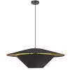 Dainolite Poseidon 24-in Black 1-Light Modern/Contemporary Kitchen Island Light -Dainolite Sales 331051872 MainImage 001