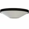 Dainolite Pietra 34-in Black Transitional LED Flush Mount Light -Dainolite Sales 331051898 MainImage 001