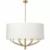 Dainolite Eleanor 8-Light White Modern/Contemporary Chandelier -Dainolite Sales 331051927 MainImage 001