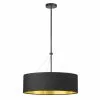 Dainolite Pallavi 22-in Black 4-Light Modern/Contemporary Pendant Light