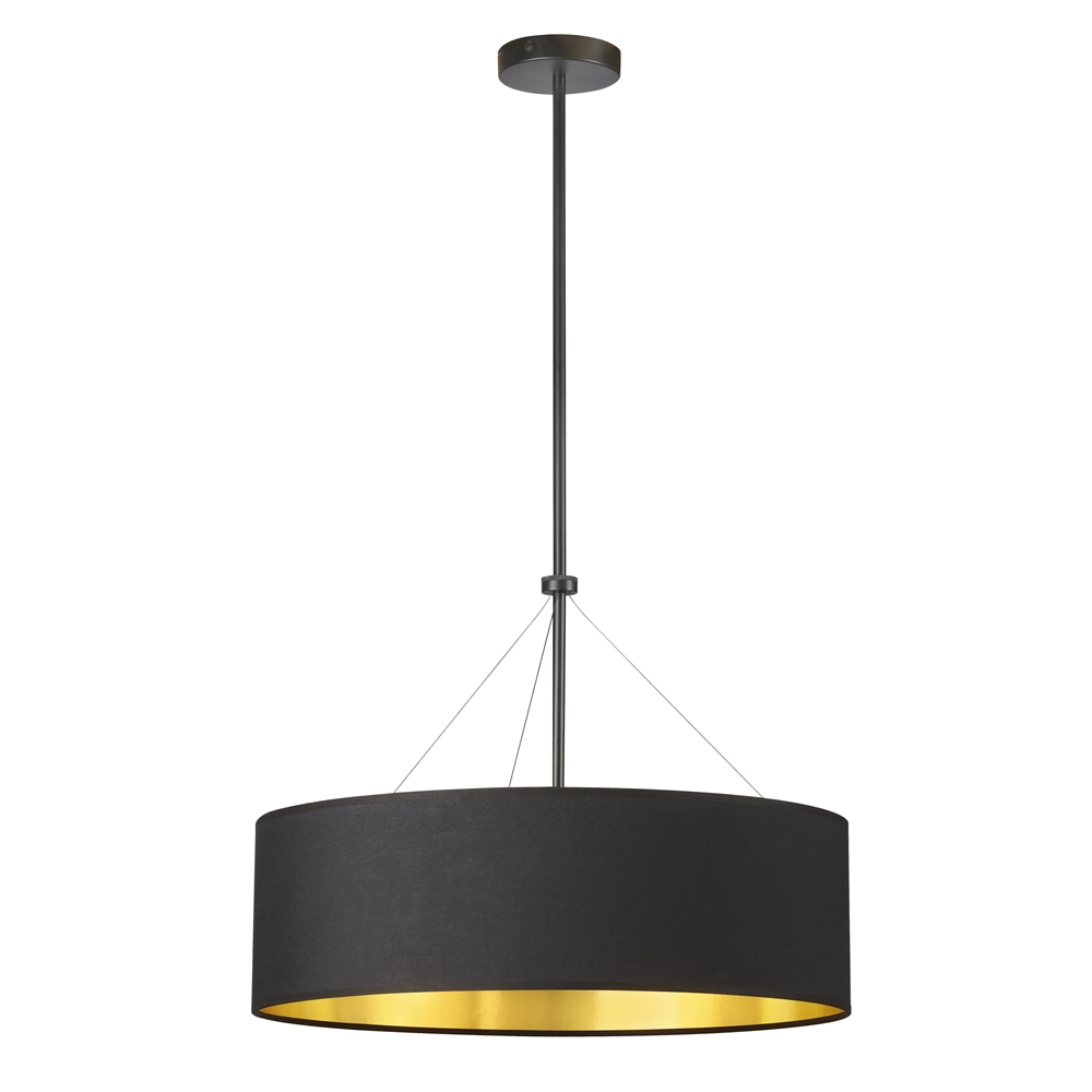 Dainolite Pallavi 22-in Black 4-Light Modern/Contemporary Pendant Light 3 Dainolite Pallavi 22-in Black 4-Light Modern/Contemporary Pendant Light