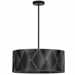 Dainolite Cardano 4-Light Matte Black Transitional Chandelier