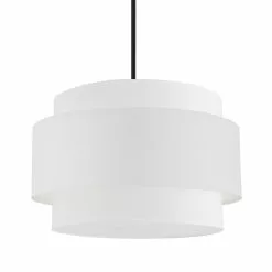Dainolite Priya 22-in White 4-Light Modern/Contemporary Pendant Light