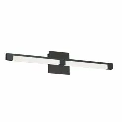 Dainolite Soho 1-Light Black Modern/Contemporary Vanity Light