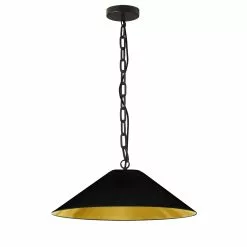 Dainolite Presley 26-in Black 1-Light Transitional Kitchen Island Light