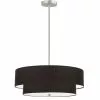 Dainolite Everly 20-in Satin Chrome 4-Light Transitional Pendant Light 2 Dainolite Everly 20-in Satin Chrome 4-Light Transitional Pendant Light -Dainolite Sales 331052095 MainImage 001