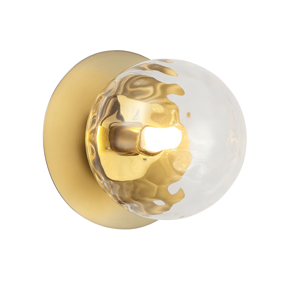 Dainolite Burlat 6-in 1-Light Aged Brass Modern/Contemporary Wall Sconce 3 Dainolite Burlat 6-in 1-Light Aged Brass Modern/Contemporary Wall Sconce