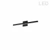 Dainolite Arandel 1-Light Black Modern/Contemporary Vanity Light 1 Dainolite Arandel 1-Light Black Modern/Contemporary Vanity Light -Dainolite Sales 331052151 MainImage 001