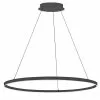 Dainolite Circulo 32-in Black 1-Light Modern/Contemporary Pendant Light -Dainolite Sales 331052165 MainImage 001