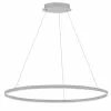 Dainolite Circulo 32-in Silver 1-Light Modern/Contemporary Pendant Light -Dainolite Sales 331052185 MainImage 001