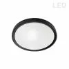 Dainolite Frida 15.75-in Black Contemporary/Modern LED Flush Mount Light -Dainolite Sales 331052187 MainImage 001