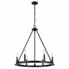 Dainolite Colby 6-Light Black Transitional Chandelier -Dainolite Sales 331052196 MainImage 001