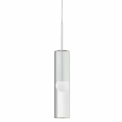 Dainolite Palmer 2.75-in White 1-Light Modern/Contemporary Kitchen Island Light